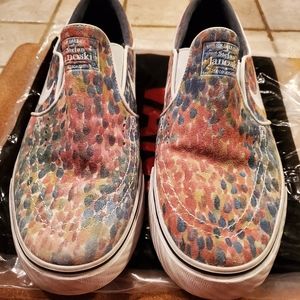 Mens Nike Stefan Janoski Watercolor Slip-On